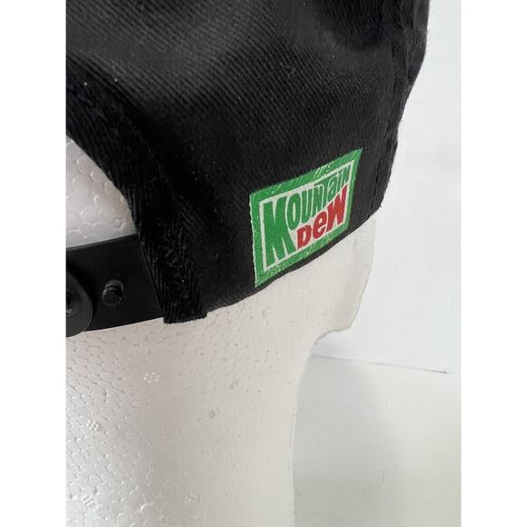 Vintage Mountain Dew Trucker Snapback Hat Get Vertical 1990s Made in USA - Picture 3 of 8